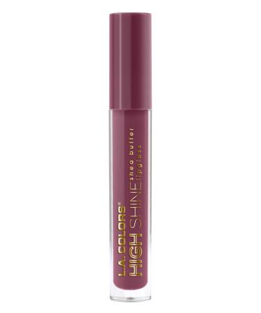 L.A. Colors High Shine Shea Butter Lip Gloss  Bohemian  0.14 Ounce Bohemian 0.14 Ounce (Pack of 1)