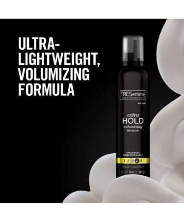 TRESemm Extra Hold Frizz Control Mousse 2-Pack - 10.5 oz | Humidity Resistant Styling Foam for All Hair Types - Buy Online on SooperMarket.com