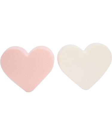 Cosmetic Makeup Sponge Reusable Heart Shaped Makeup Sponge Soft for Men for Foundation Blushes BB Cream for Create Perfect Makeup Effect for Women - Buy Online on SooperMarket.com