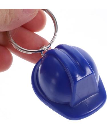 IMIKEYA Construction Hat Keychain 6pcs Mini Helmet Key Rings Safety Helmets Hard Hats Pendant Charms Construction Party Favors Blue - Buy Online on SooperMarket.com