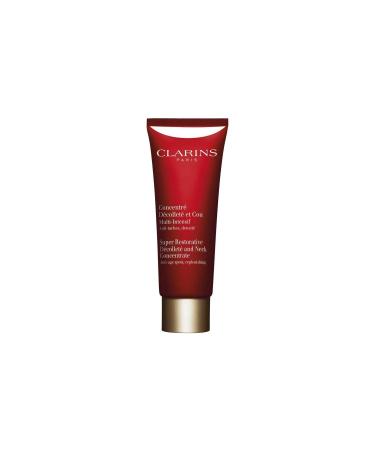 Clarins Super Restorative D collet  and Neck Concentrate | Deeply Replenishing  Anti-Aging Cream For Mature Skin | Skin Texture Is Refined and Chest Creases Are Visibly Diminished After 4 Weeks*