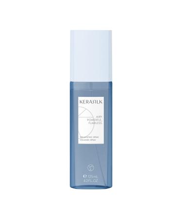 KERASILK Volumizing Spray | Enhances Volume & Body |Provides Weightless Conditioning & Detangling |With Heat Protection | For Limp Flat Hair 125ml