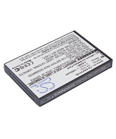 Compatible with Battery for Emporia AK-V33i AK-V33i (V1.0) Care Plus CAREplus SafetyPremium Solid Gron Solid Plus SolidPlus V112 V112_001 (1250mAh)