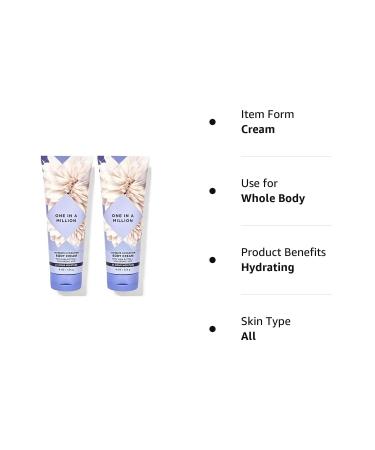 Bath & Body Works One in a Million Ultimate Hydration Body Cream 8 Fl Oz 2-Pack - Pink | For Women - Buy Online on SooperMarket.com