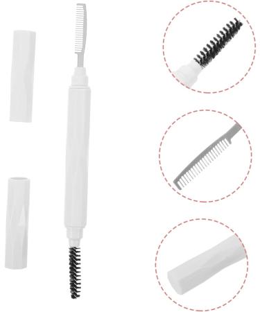 Gogogmee Beauty Tools Mascara Separator Eye Brow Brush Eyelash Comb Hair Combs Lash Brush Brow Brush Comb Eyebrow Comb Brow Comb and Brush Eyebrow Brush and Comb Eye Lash Comb Plastic White - Buy Online on SooperMarket.com