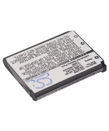 Replacement Battery Compatible with Agfa Agfaphoto Optima 145 Agfaphoto Optima 200 Agfaphoto Optima 3 Agfaphoto Optima 830 UW Agfaphoto Optima 830UW 660mAh/3.7V