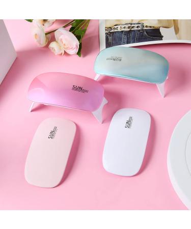 URAQT Mini Gel Nail Lamp - Portable 6W UV LED Nail Dryer with USB, Professional Nail Art Tool for Gel Polish - Perfect Gift for Thanksgiving & Christmas - Buy Online on SooperMarket.com