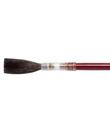 Andrew Mack Brown Kazan Squirrel Hair Lettering Quill Series 179L Size 10