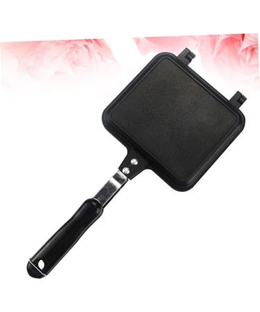 OUNONA 1pcs Egg Pan Japanese Egg Cooker Pan Square Frying Pan Crepe Maker Non Stick Skillet Loaf Bread Pan Fish Grill Skillet Buger Pan Grill Pan Griddle Non Stick Pan Bakeware Mold M Black - Buy Online on SooperMarket.com