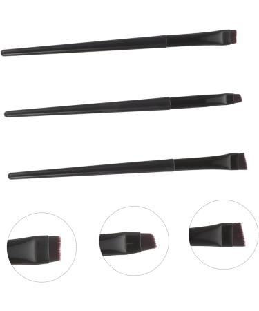 Baluue 12 Pcs Female Black Oblique Eyeliner Brush Ultra Thin Eyeliner Brush - Buy Online on SooperMarket.com