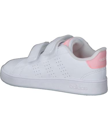 adidas Kids Advantage Cf I Sneaker - Child 8 UK - Ftwr White/ Acid Red - Buy Online on SooperMarket.com