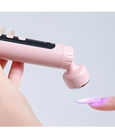 DASHIELL Cordless Nail Drill - 2 in 1 Electric Nail Drill Professional Nail File Nail File with Small UV Light Portable Electric Manicure Pedicure Kit for Acrylic Gel Nails Polishing Curing - Buy Online on SooperMarket.com
