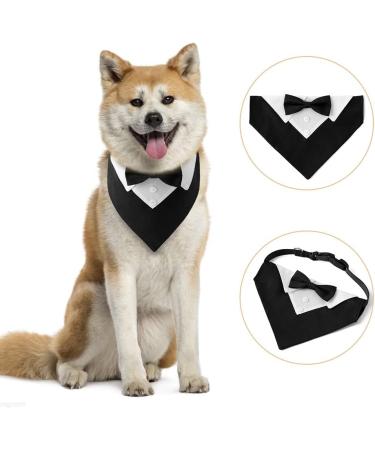 Dongker Dog Smoking Bandana Collar | Adjustable Wedding & Halloween Costumes for Small Medium Large Dogs | International Shipping - Buy Online on SooperMarket.com