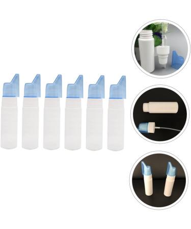 FRCOLOR 6pcs Leak Proof Nasal Spray Plastic Containers for Travel - Reusable Mini Bottles for Toiletries & Perfume - Buy Online on SooperMarket.com