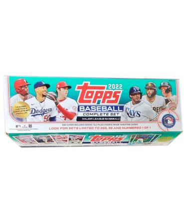 2022 Topps Baseball Complete Set Factory Sealed Retail Teal Exclusive Edition - Baseball Complete Sets