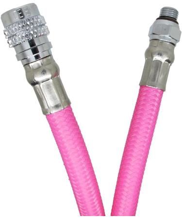 Scuba Choice 27-Inch Pink Colored LP Low Pressure Braided Hose for BCD - Buy Online on SooperMarket.com