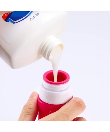 Travel Bottles Set - 4 x 90ml BPA-Free Silicone Containers - Perfect for Travel & Replacement - Buy Online on SooperMarket.com