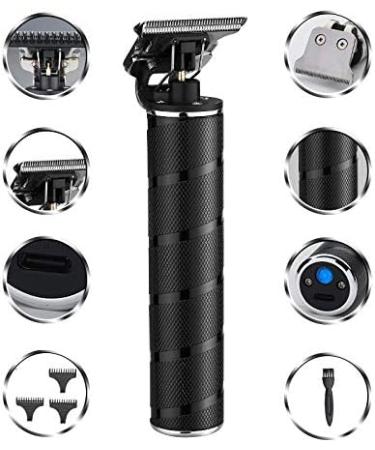 Dasertoe Electric Pro Clippers Barber Grooming Rechargeable Cordless Cutting Trimmer Hair Clippers (Black) - Buy Online on SooperMarket.com