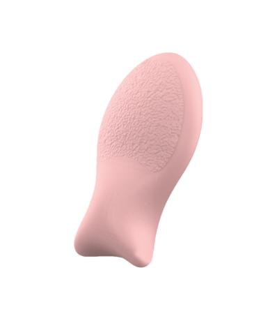 Powder Puff for Face Powder | Silicone Reusable Facial Puff Pad - Fish Shaped Cosmetic Puff Beauty Makeup Tools for Pressed Powder Liquid Foundation Small fish puff (pink)