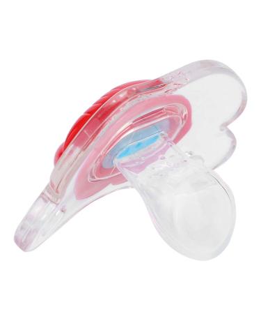 Soft Silicone Baby Pacifier - Food-Grade Funny Pig Nose Design for Newborn Comfort - Little Cherry - Buy Online on SooperMarket.com