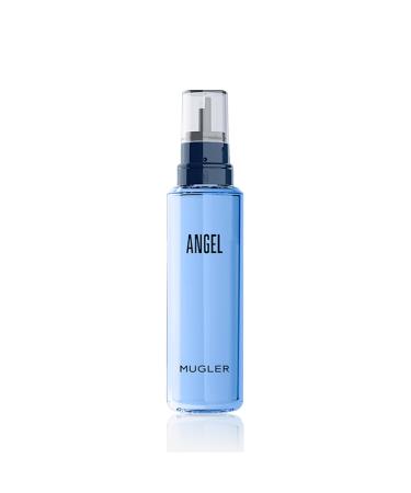 Mugler Angel Refill - Eau de Parfum - Women's Perfume - Ambery & Woody - With Bergamot Praline and Patchouli - Long Lasting Fragrance - 3.3 Fl Oz
