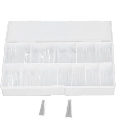 Clear Long Fake Nails Ultra Thin XXL Fake Nails Tips for Wedding - Buy Online on SooperMarket.com