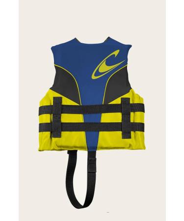 O'Neill Child Superlite USCG Life Vest - Pacific/Yellow/Black - One Size - Buy Online on SooperMarket.com