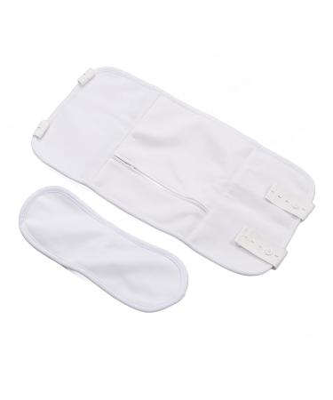 Buy Organic White Castor Oil Wrap Pack for Waist & Neck - Reusable Adjustable Promotes Relaxation & Digestion - International Shipping Available - Buy Online on SooperMarket.com