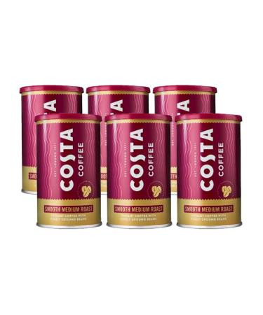CONCEPTA LONDON Coffee Smooth Medium Roast Instant Coffee 6 x 100g