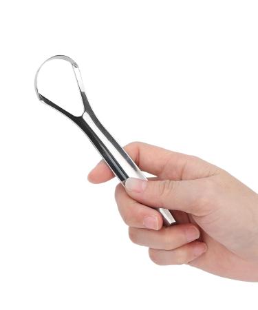 Buy Adult Tongue Scraper 2 Pack - Portable Reusable Stainless Steel Breath Freshener | International Shipping Available - Buy Online on SooperMarket.com