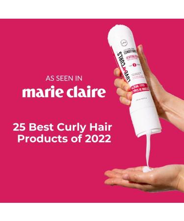 Love Ur Curls LUS Brands Conditioner - Silicone-Free Hydrating Treatment for Curly, Wavy, Kinky-Coily Hair - 8.5oz for Soft, Smooth Curl Definition - Ideal for Dry, Damaged Hair - Buy Online on SooperMarket.com