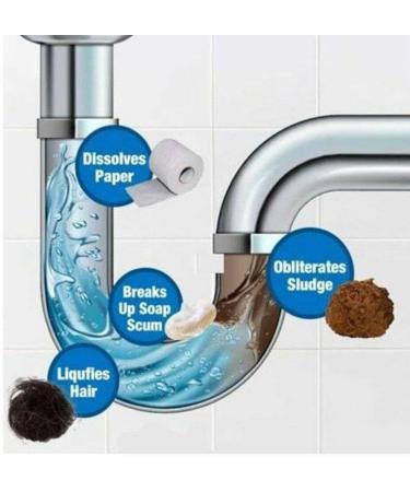 500ml Traditional Spirit of Salt Multi-Purpose Drain Cleaner Dissolves Effectively Unblock Toilets & Drains Unblocker Remove Stubborn Limescale Buildup In Toilets 1 - Buy Online on SooperMarket.com