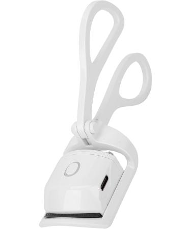 Verdant Touch Electric Heated Eyelash Curler Electric Heated Eyelash Curler USB Rechargeable Fast Heating Makeup Tool for Women Pearl White - Buy Online on SooperMarket.com