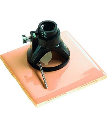 Dremel 566 Tile Cutting Kit Accessory Set with Cutting Guide and Spiral Cutting Bit for Precision Cuts in Wall Tiles