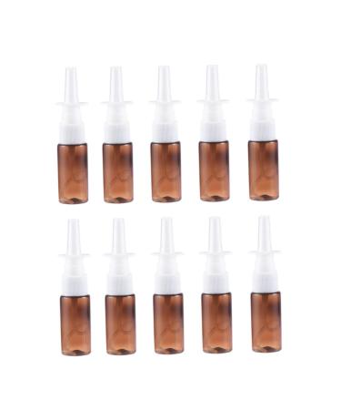 FRCOLOR 15pcs Pump Bottles for Liquids Liquid Containers Mini Spray Bottle Refillable Nasal Spray Nasal Spray Container Nasal Spray Bottle Plastic Spray Bottle Small Bottle Moisturizing