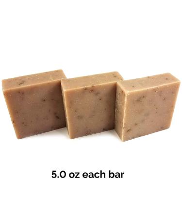 Handmade Fresh Goat's Milk Bar Soap - Oatmeal Honey (3 bars, Economy Pack) - Buy Online on SooperMarket.com