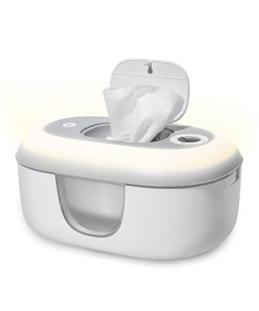 Babelio Baby Wipes Warmer with Night Light, Water Wipes Dispenser for Baby Wipes of Huggies, Pampers, Honest etc.