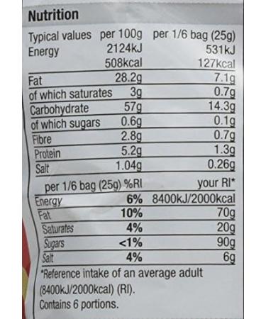 Morrisons Salted Potato Sticks 150 g - Buy Online on SooperMarket.com