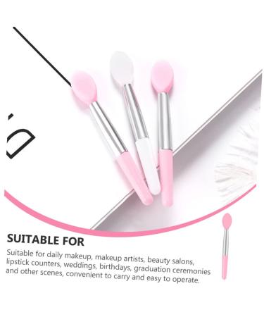 NOLITOY 60 Pcs Silicone Lip Brush Set | Lipstick Applicator & Lip Mask Tool for Flawless Makeup - Buy Online on SooperMarket.com