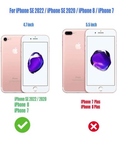 ARSTVEC iPhone SE 2022/2020 Case | Pink Gold Glitter & Pearl Gloss TPU Case for iPhone 8/7/SE2/SE3 | Slim Soft Sparkling Design for Women - Buy Online on SooperMarket.com
