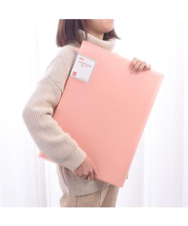Huacan A3 Diamond Painting Storage Book | 30 Pages Portfolio Folder for 30x40cm Painting | Pink Color - Buy Online on SooperMarket.com