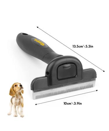 GloryPet 4 in 1 Professional Pet Grooming Kit: Brush, Deshedding Tool, Nail Clippers & Dematting Comb for Dogs/Cats - Long & Short Hair, Medium & Large Breeds (Black) - Buy Online on SooperMarket.com