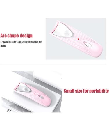 Dajidafu Eyelash Heated Curler Electric Long Lasting Eyelashes Clip Battery Operated Makeup Curling Gifts Beauty Accessories Pink - Buy Online on SooperMarket.com