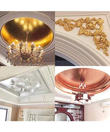 Gilding Adhesive 100ml Epoxy Resin - Professional Craft Use, Water Based Varnish - Protects Gold Foil, Anti-Oxidation - Brush and Gloves Gift Included - Buy Online on SooperMarket.com