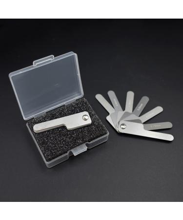 Interproximal Reduction Gauge Ruler - Stainless Steel Tooth Measuring Tool for Precise Reciprocal System Measurements - International Shipping Available - Buy Online on SooperMarket.com