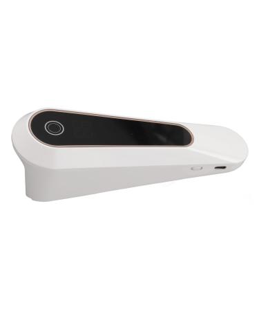 Small Nail Lamp 8W Portable 365+405nm Handheld Nail Lamp for Home Single Nail Care (White)