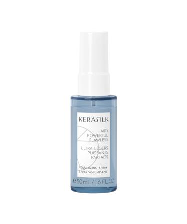 KERASILK Volumizing Spray | Enhances Volume & Body |Provides Weightless Conditioning & Detangling |With Heat Protection | For Limp Flat Hair 1.69 Fl Oz (Pack of 1)