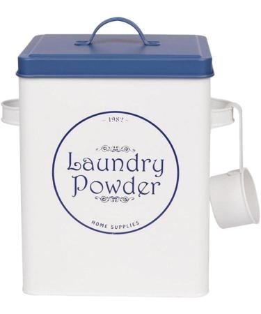 Luzhengyang Laundry Powder Detergent Container Tin Box 9 x 6 x 7 Inches Storage up to 11lb/ 5kg - Buy Online on SooperMarket.com