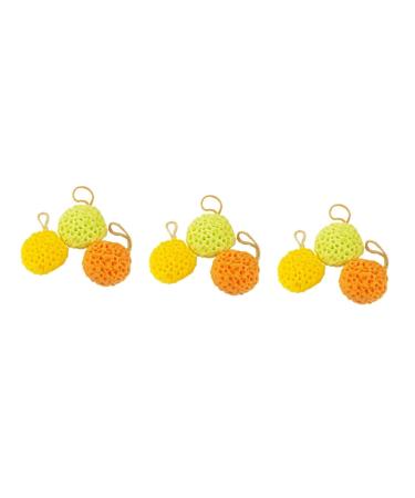 9 Pcs Shower Ball Bath Ball Bath Sponge 1 Count (Pack of 1)