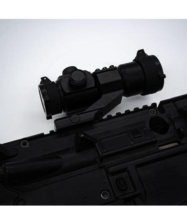 FalconOptics Airsoft Scope 1x30mm Red Dot Sight with Quick-Flip Lens Covers - Black Aluminum Picatinny Sight - Buy Online on SooperMarket.com